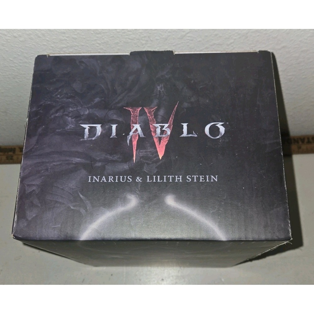 Diablo IV 4 Limited Edition Inarius & Lilith Stein 24 oz Heavy Cast Mug Blizzard - Picture 3 of 9